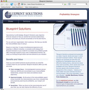 Blueprint Solutions, a sample of web copywriting by pens4hire